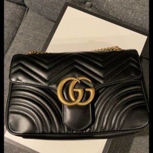 NWT 🍓⭐Gucci⭐🍓 Marmont Small Matelassé Shoulder Bag New